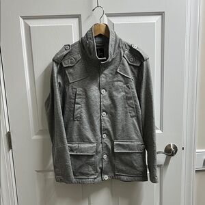 Kane & Unke Men's Gray Military Field Jacket size Large L NWOT